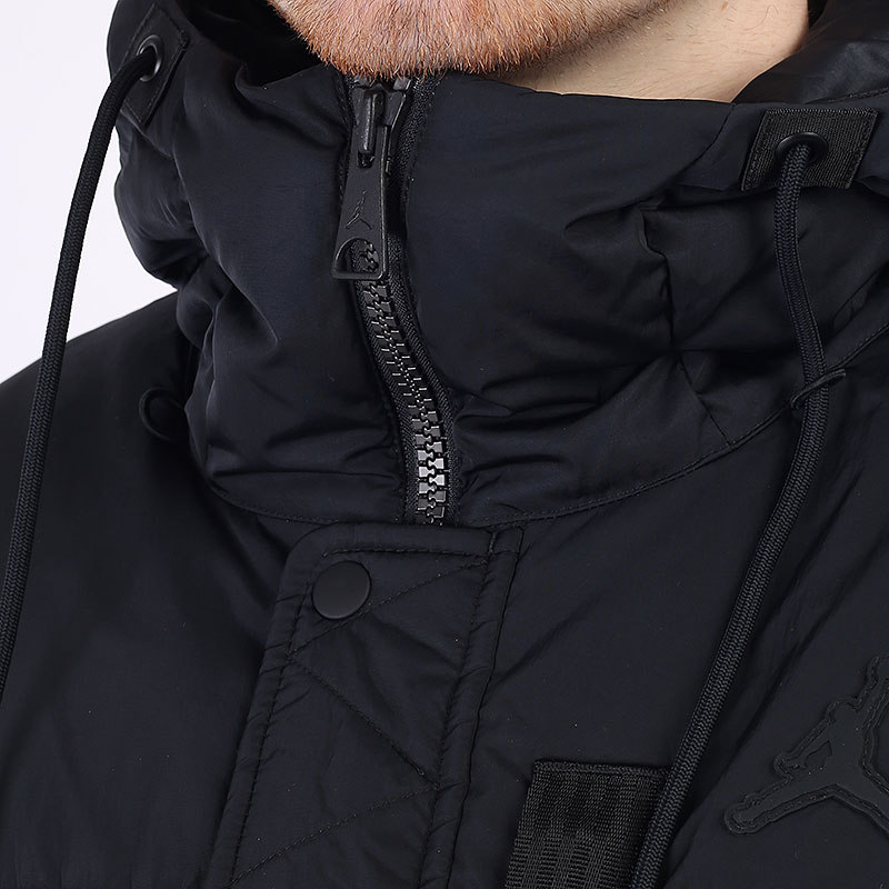 мужская черная куртка Jordan Essentials Statement Down Parka DA9804-010 - цена, описание, фото 3